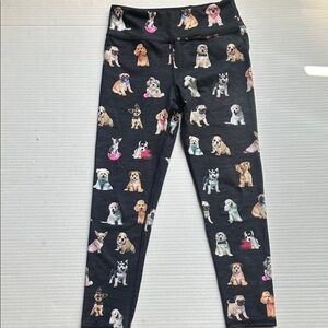 EVCR Dog Print Leggings